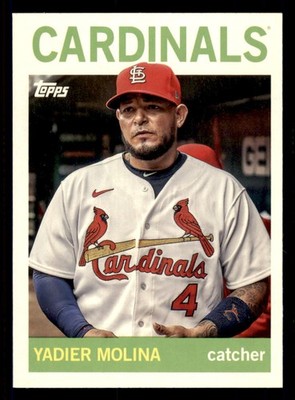 2025 Topps Archives #97 Yadier Molina St. Louis Cardinals