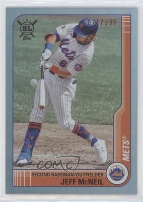 2021 Topps Big League Veterans & Rookies Rainbow Foil 71/199 Jeff McNeil #98 8t7