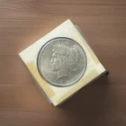 #227 - 1925 Peace Silver Dollar $1 US Coin 90% Silver - Ungraded