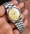 Seiko SKZ597 Golden 1975 Smooth Sunburst Dial Retro Rare Vintage Automatic JDM