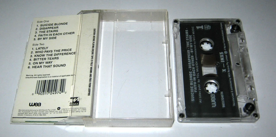 INXS - X - Cassette Tape - VGC - Image 3 of 3