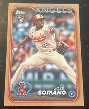 2024 Topps Series 1 Gold /2024 Jose Soriano #15 Rookie RC
