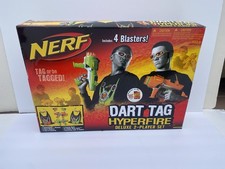 NERF Dart Tag Hyperfire Deluxe 2-Player Set with 4 Blasters