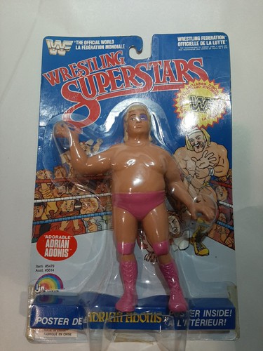 WWF LJN ADORABLE ADRIAN ADONIS Wrestling Superstar...