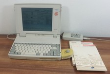 VINTAGE Toshiba T1950/120 computer portatile Win 3.11 120 MB HDD 4 MB Ram Intel 486DX2-40 MHz