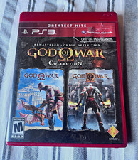 God of War Collection PS3 Greatest Hits Disc & Case w/Manual Remastered HD