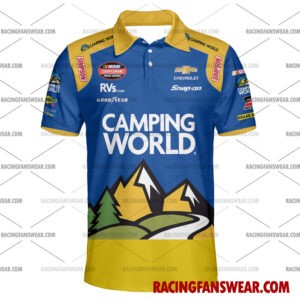 Ron Hornaday Jr Nascar Racing 2007 Camping World Hawaiian Shirt- Polo Shirts