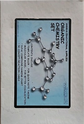 Andrus Educational Supplies Organic Chemistry Molecular Model Kit with Reaction 