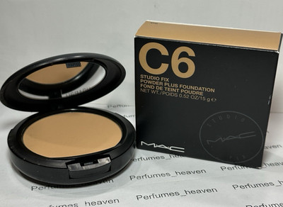 Mac Studio Fix Powder Plus Foundation C6  - Full Size 0.52 oz. / 15 g New