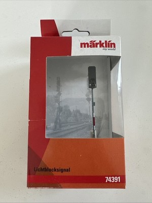 Märklin 74371 Gleissperrsignal - Lichtblocksignal - Spur H0 - Neu & OVP