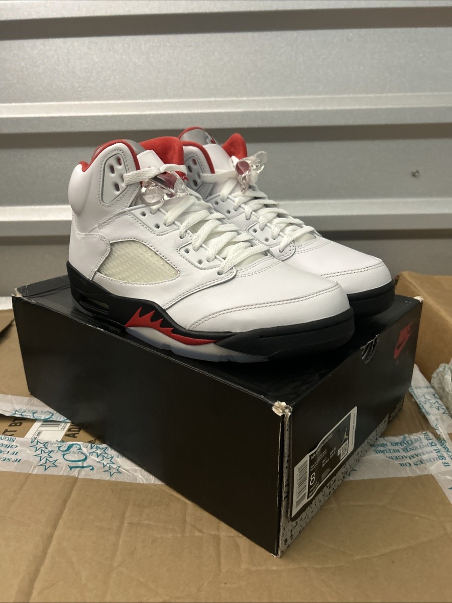 Size 8 - Jordan 5 Retro Mid Fire Red | Compra online en eBay