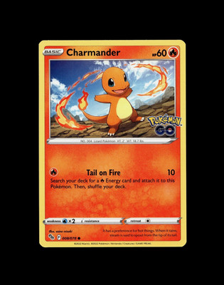 Charmander 008/078 Pokemon Go Pokemon TCG Common