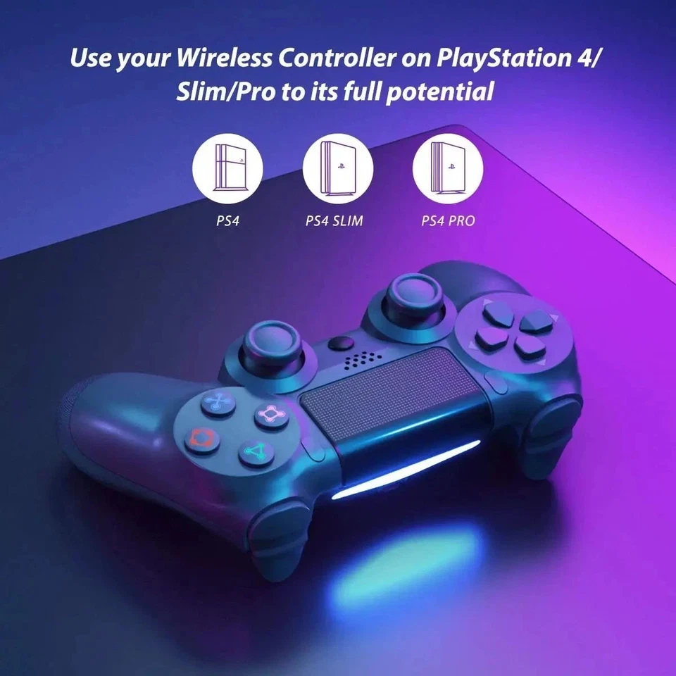 Official Sony Wireless Bluetooth Gamepad Controller for PS4 PlayStation 4 -Black - image 4 of 4