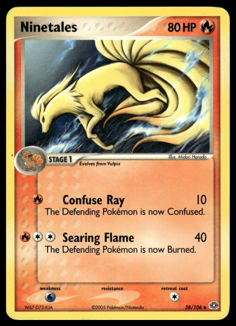 EX Emerald #38/106 Ninetales