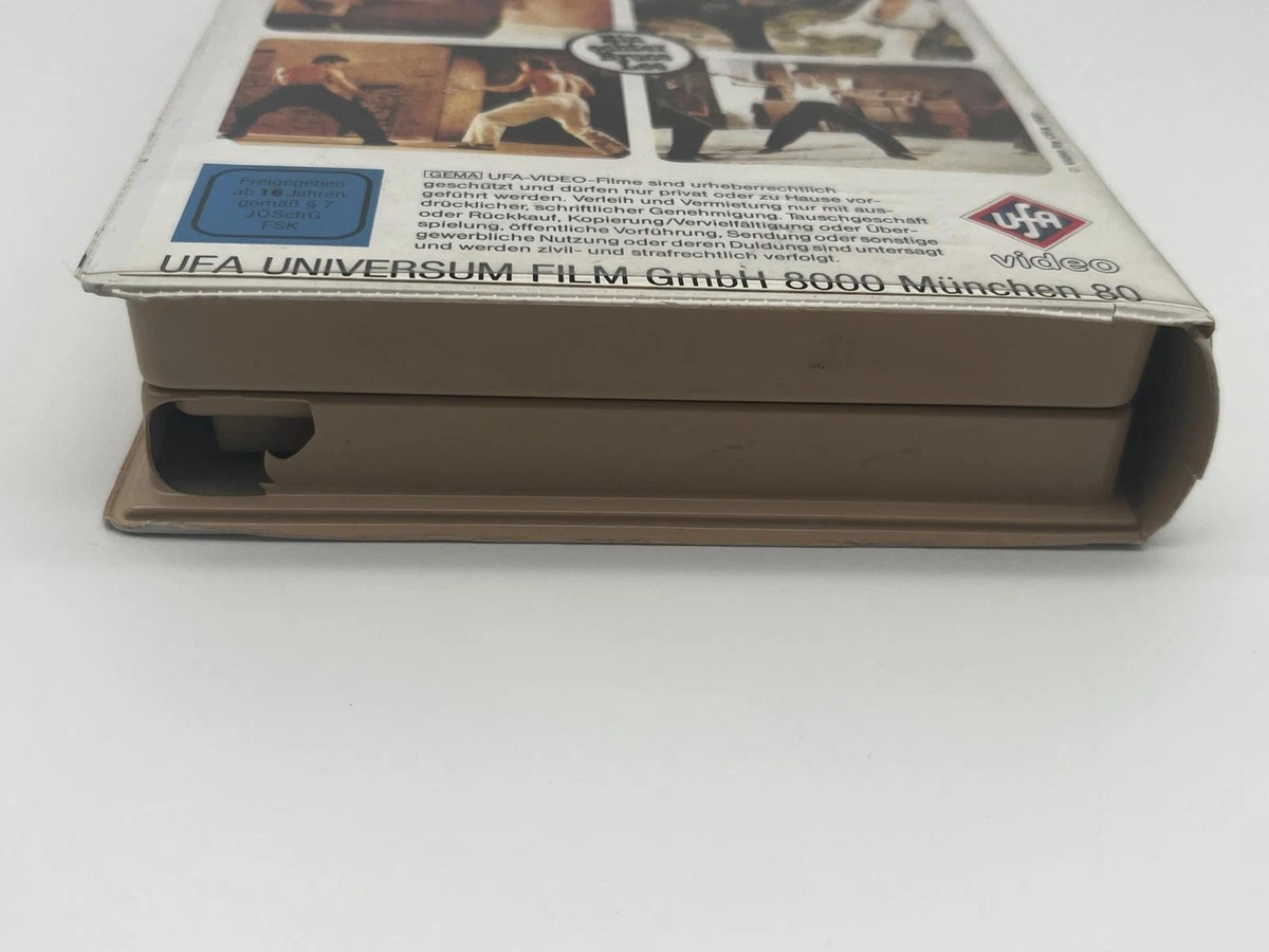 Bruce Lee Die Todeskralle schlägt wieder zu VHS 1981 UFA Erstauflage Großbox FSK