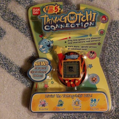 bandai tamagotchi connection v4.5 orange 19635 2007 8-11 years