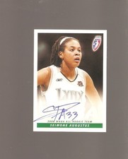 seimone augustus 2007 wnba autograph,lsu,capitol hs baton rouge,sparks asst,hof