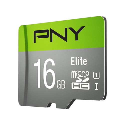 PNY P-SDU16GU185GW-GE 16GB MicroSDHC 16GB, Multi-Coloured -  - Picture 2 of 7