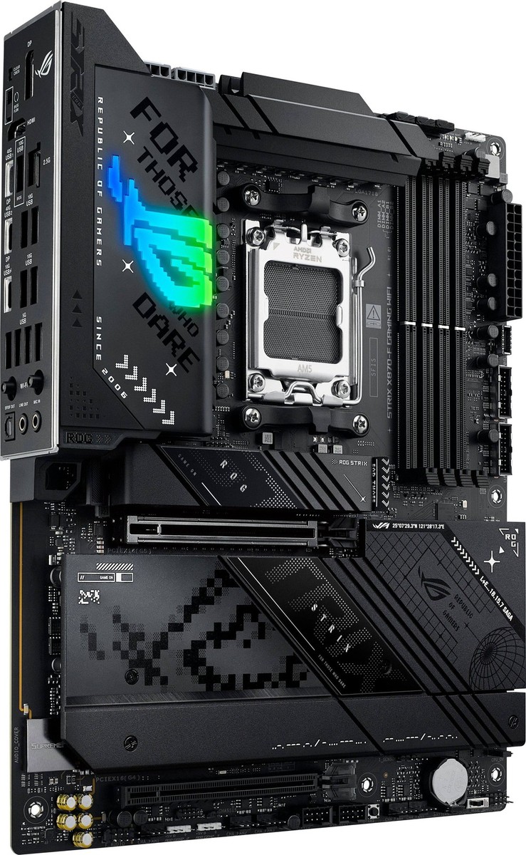 ASUS - ROG STRIX X870-F GAMING WIFI (Socket AM5) AMD X870 ATX DDR5