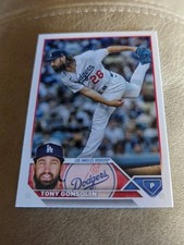 2023 Topps Base #202 JJ Tony Gonsolin Los Angeles Dodgers