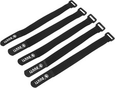 Klett Befestigung Rahmen Fahrrad, 5er Set Fahrrad Befestigungs B&uuml;gel Nylon mit