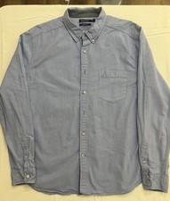 Nautica Men  s Long Sleeve Button-Down Shirt  Size XL  Classic Fit