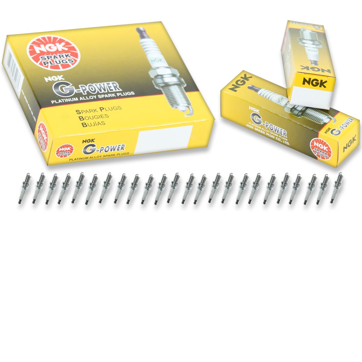 24 pc NGK G-Power Spark Plugs for 2006-2020 Mercedes-Benz S65 AMG 6.0L V12 jv