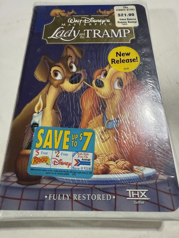 #Walt #Disney #Masterpiece #Lady and the #Tramp VHS, 1998 #eBay @everyone - Image 3 of 3