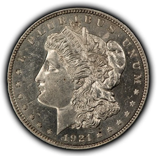 1921 $1 Morgan Silver Dollar - Proof-Like - UNC - SKU-D7433
