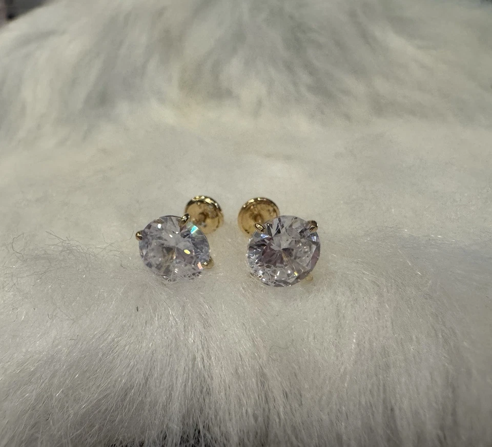 18k Gold Earrings - Изображение 4 из 4