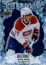 2023-24 Upper Deck Allure Iced Breakaway #IB10 Kirby Dach - HKY