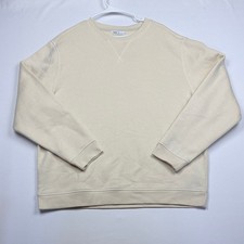 DSG Men's Off-White Crewneck Sweater