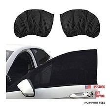 Universal Car Side Window Sun Shade, 2PCS Car Front Window Sunshade