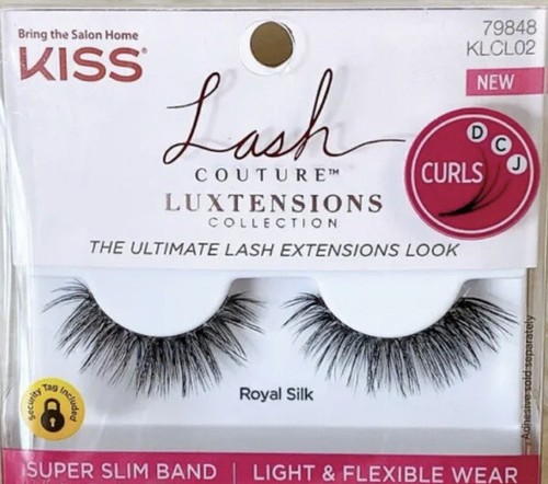 KISS Lash Couture Luxtension Lash Extensions Royal Silk Falsche Wimpern Schwarz - Bild 1 von 9