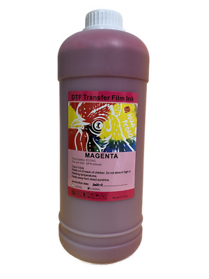 Magenta 1000ml DTF PET Transfer Film Ink For Epson DTF Printers L1800 P600 DX5