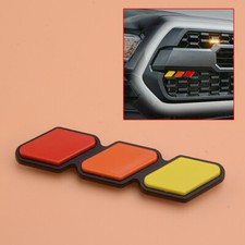 3-Farbe Kühlergrill Emblem Abzeichen Cover fit for Toyota Tacoma 4Runner Tundra