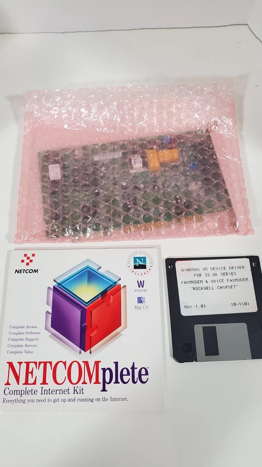 PC Computer Internal 33.6K FaxModem ISA Card - Image 4 of 4