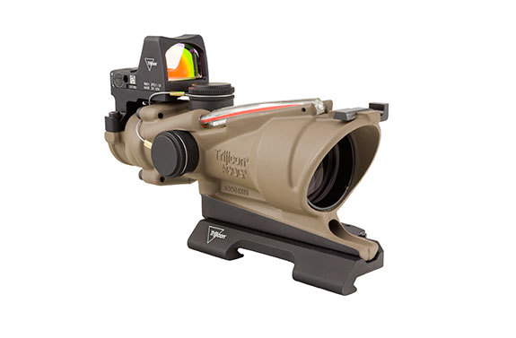 トイガン Evolution Gear  Trijicon ACOG TA31 ECOS Trijicon ACOG 4x32 ECOS FDE Scope Red Crosshair w/ 3.25 MOA RMR