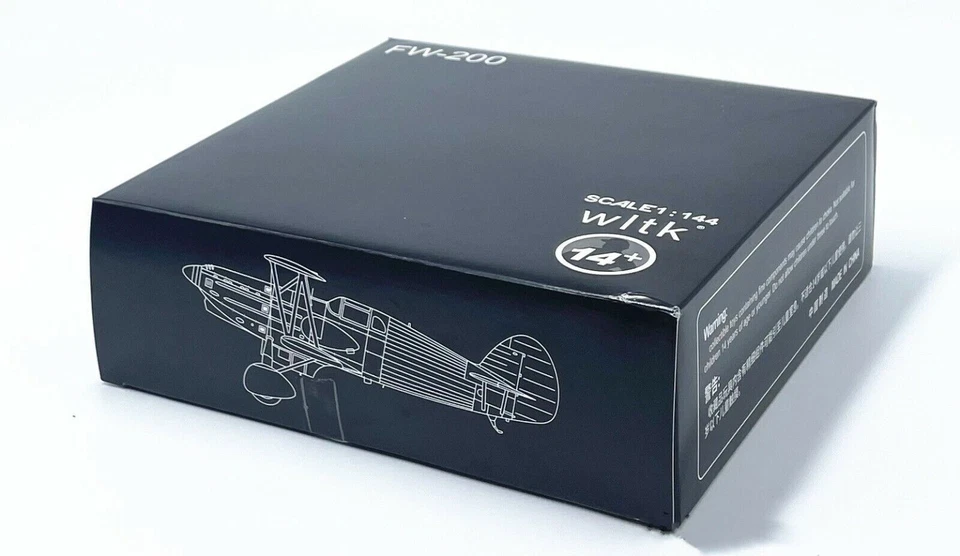 WLTK 1:144 Germany 1942 Focker-Wulf Fw-200 Condor Fighter Diecast Aircraft Model - Image 4 of 4
