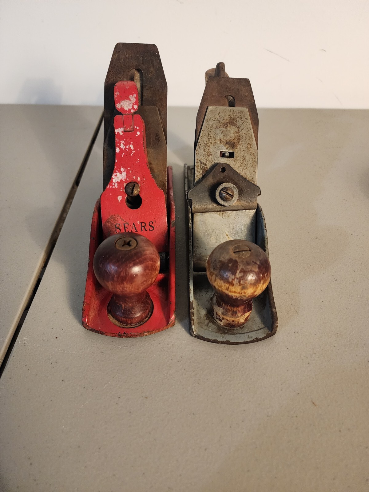 Vintage Lot Of 2 Wood Hand Planers eBay