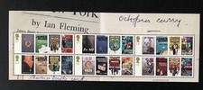 GB 2008 MNH IAN FLEMING JAMES BOND 007 MINT MINIATURE MINI SHEET WITH FREE UK PP