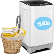 15.6Lbs Portable Washing Machine  Portable Washer, 2.1 Cu.Ft Washer and Dryer Co