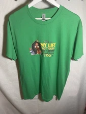 Graphic Tee Large ‘This is my life not yours don’t worry about what I do’