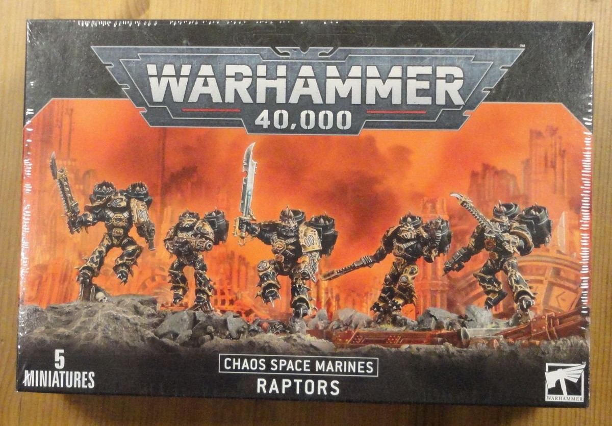 ウォーハンマー40K：ケイオス・スペースマリーン RAPTORS RAPTORS