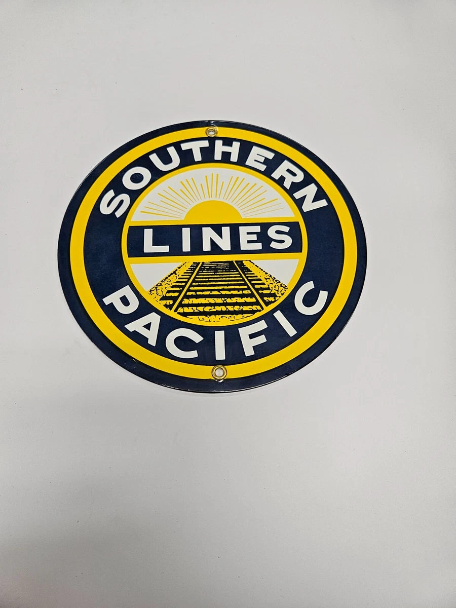 Southern Pacific Sign Indiana Collectible Railroad Signs & Plaques