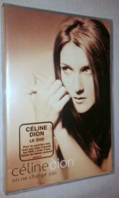 CELINE DION-ON NE CHANGE PAS-DVD FACTORY SEALED