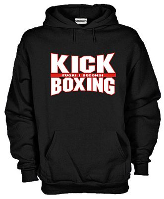 Felpa Kick Boxing P36 Arti Marziali Pugilato Boxe Hoodie Muay Thai