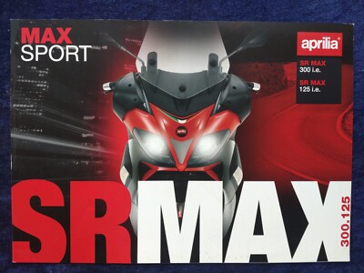 Aprilia SR Max 300 125 i.e. Prospekt 12.2011