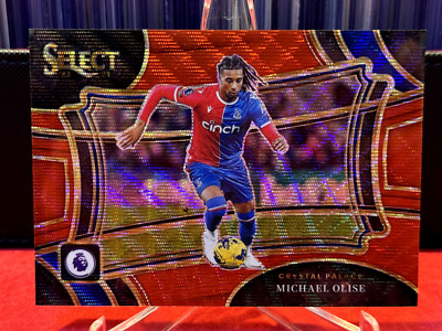 2023-24 Panini Select Red Wave MICHAEL OLISE CRYSTAL PALACE 034