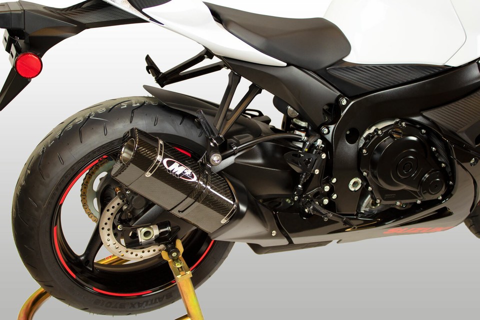 M4 Exhaust GP Black Slip on GSXR600/750 2011-2025 SU6112-GP – Speedking MotoWerx